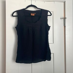 Tory Burch Black Silk Blouse